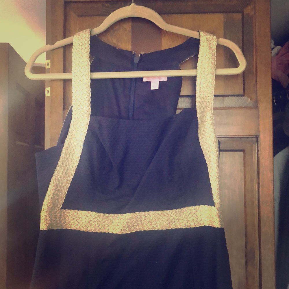 Lilly Pulitzer size 6 true navy dress
